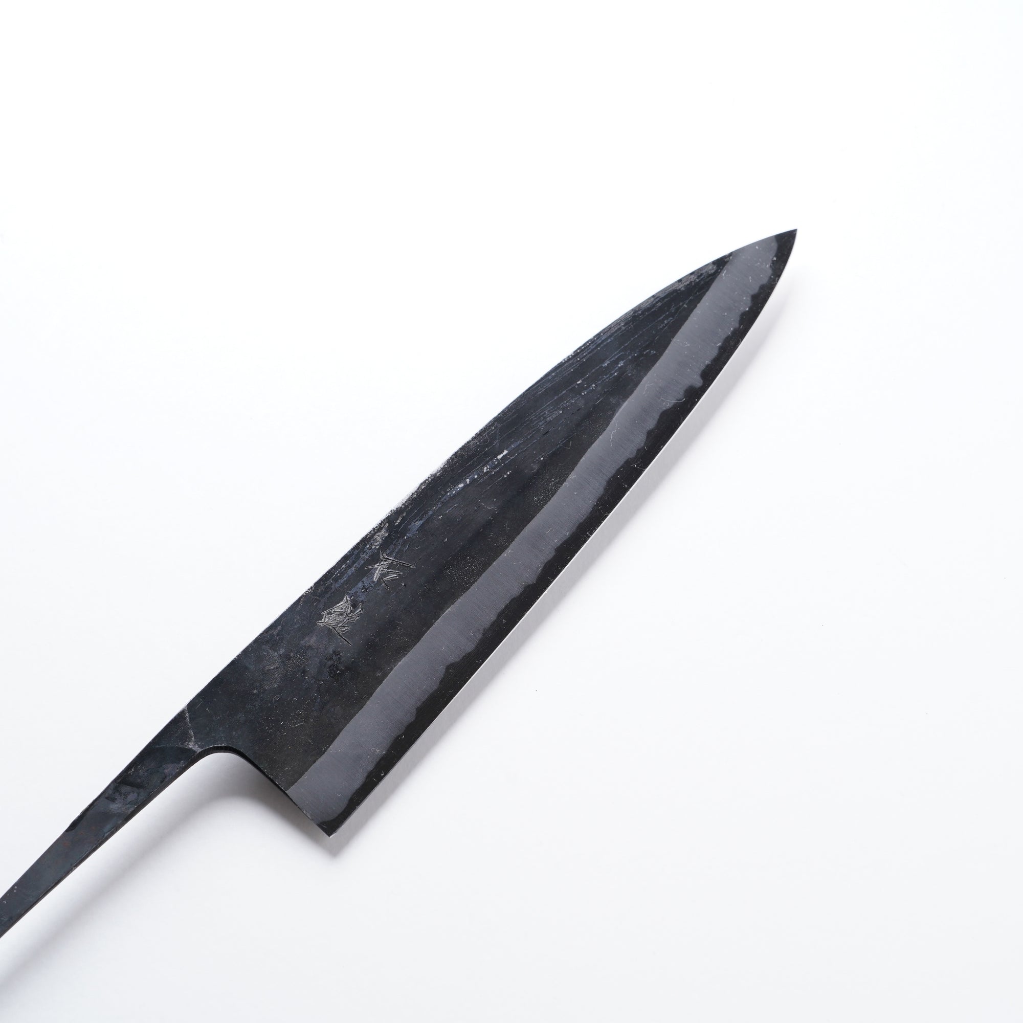 黒打ち牛刀 180mm｜青2｜銘[石鎚]