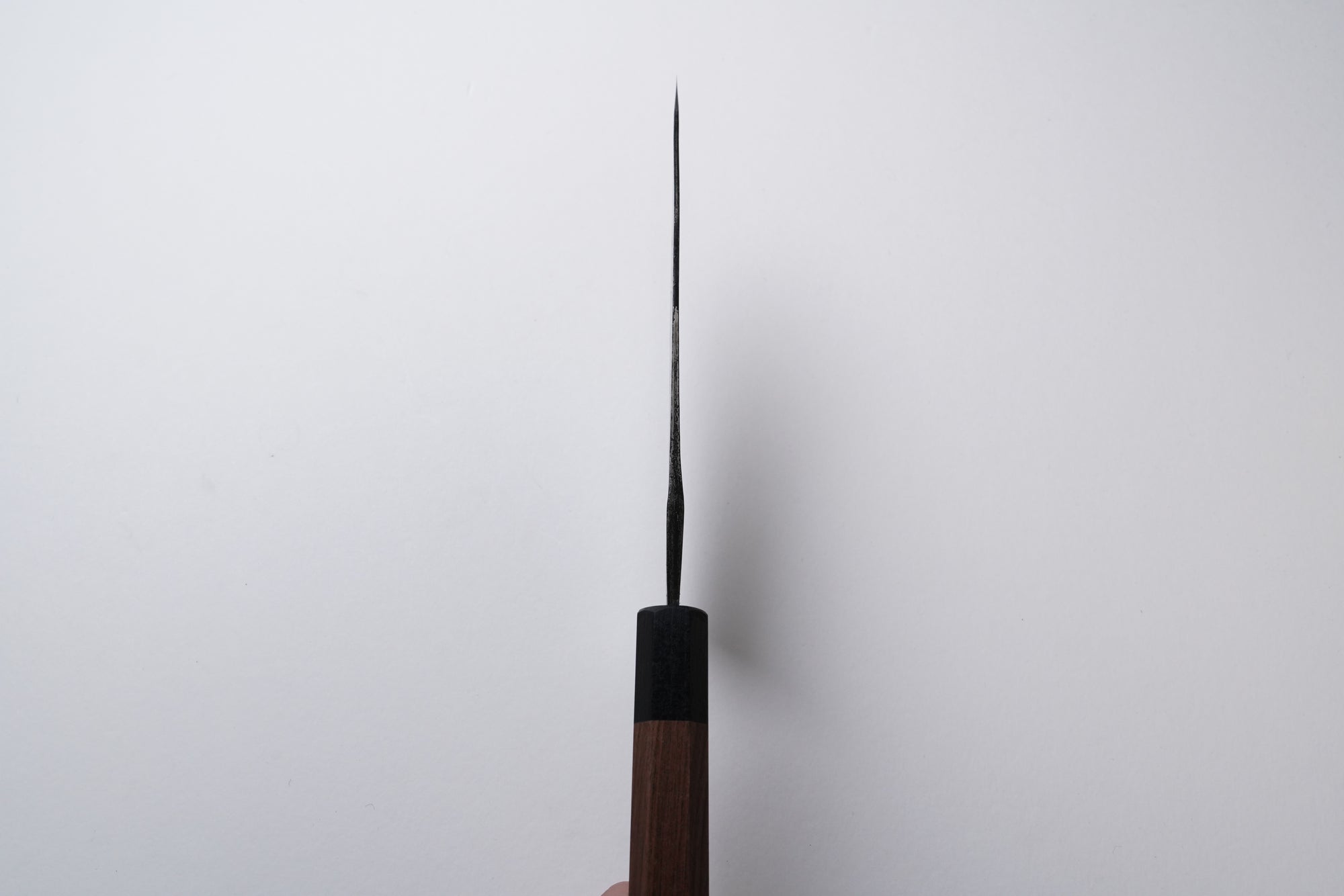 青紙2号 黒打ち 舟行 165mm｜胡桃八角柄