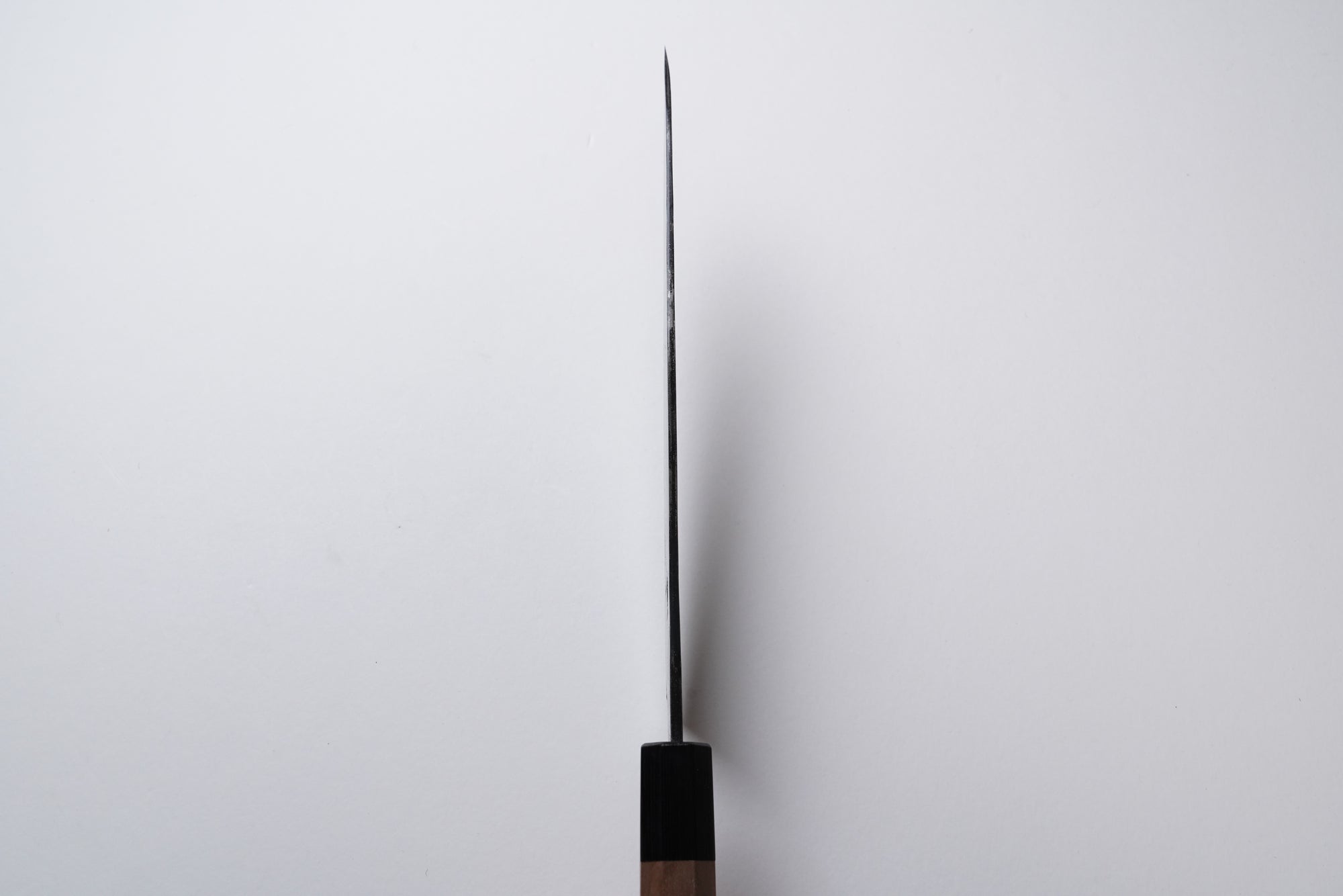 青紙2号 黒打ち 牛刀 210mm｜胡桃八角柄
